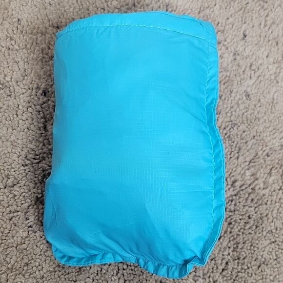 Athleta Turquoise Blue Lightweight Windbreaker Size Medium - Picture 8 of 9